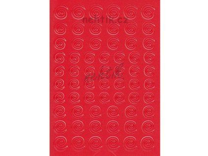 53605 samolepky creativ spiralky cervene