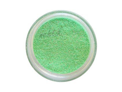 glitry na nehty zelena
