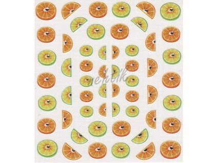 56929 samolepky ovoce citron