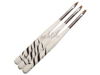 57331 stetce na nehty sada 3ks zebra