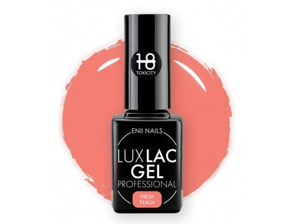 lux gel lac 12 fresh peach