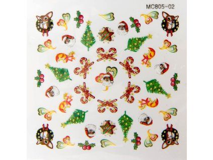 vanocni samolepky mc805 02