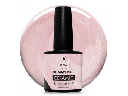gummy base ceramic 08 Shimmer pink 10 ml enii