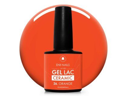 gel lac ceramic 26 orange