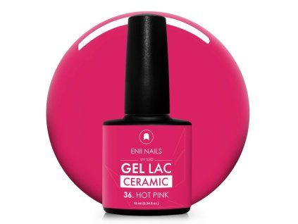 gel lac ceramic 36 hot pink