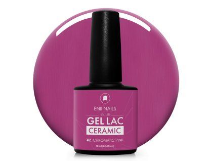 gel lac ceramic 42 chromatic pink