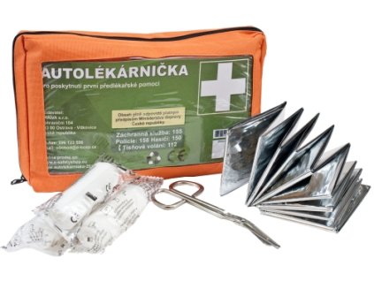 52843 autolekarnicka v textilnim obalu