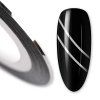 pasek na zdobeni nehtu nail art nr 1 silver