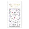 samolepky barevne kyticky miss colour r011