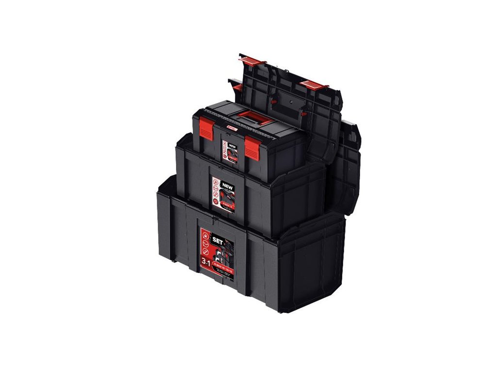 Qbrick Regular R-box 19+16+13 Toolbox Set Smart Storage and