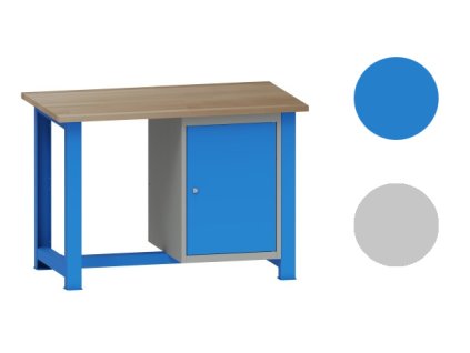 10316 1 dilensky stul montovany s kontejnerem 82 7 x 120 x 70 cm