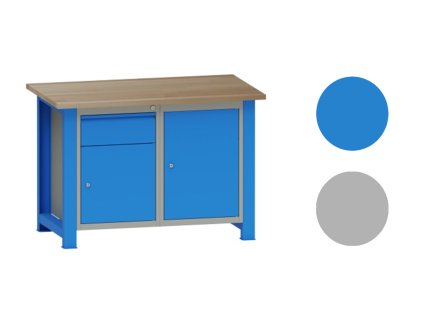 10322 dilensky stul montovany s kontejnery 2 82 7 x 120 x 70 cm