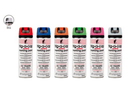 Ruční značkovací sprej EXTRA BÍLÝ, bal. 12 ks