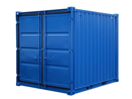 Skladový kontejner, 19 m3, podlaha plechová