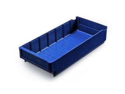 Zásuvný box, 400 x 188 x 82 mm, modrý, bal. 20 ks