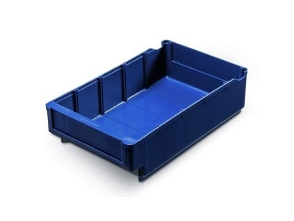 Zásuvný box, 300 x 188 x 80 mm, modrý, bal. 20 ks