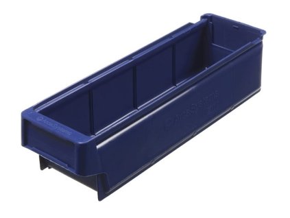 Zásuvný box,  400 x 115 x 100 mm, modrý, bal. 24 ks