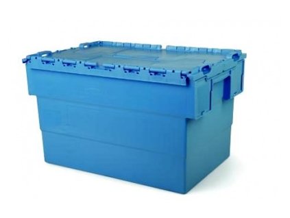 Plastový přepravní box Integra, objem 64 l, typ 1