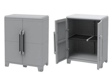 Plastová venkovní skříň 101,6 x 78 x 43,6 cm, MODULAR 2, 40 kg/pol., (voděodolnost IP43)