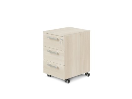 Mobilní kontejner TopOffice Premium 40,8 x 50,4 cm, akát světlý