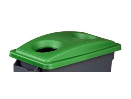 Víko k nádobám na třídění odpadu, zelené