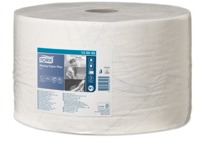 TORK Průmyslová papírová utěrka Advanced 420 velká role šířky 24cm bílá - 1ks