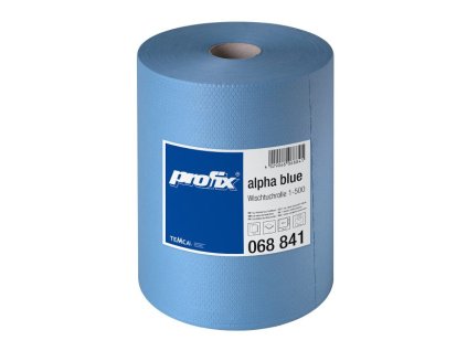 Průmyslová role z netkané textílie TEMCA Alpha 500 modrá - 1ks