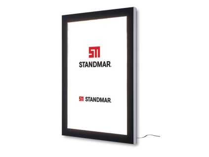 Osvětlená venkovní vitrína LED, DIN A1