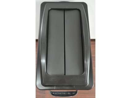 Nádoba na třídění odpadu 75 litrů + černé víko s klapou