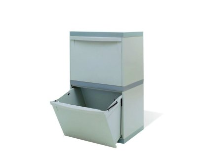 Odpadkový koš na tříděný odpad - 2 x 30 l