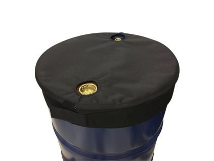Izolační víko k ohřívacímu plášti na sud 200 litrů s otvory