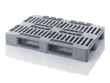 Plastová paleta hygienická H1 120 x 80 x 16 cm