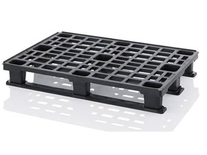 ESD lehčená paleta, 3 lyžiny, 120 x 80 x 15,5 cm