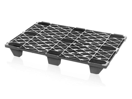 Plastová paleta stohovatelná, 120 x 80 x 13 cm