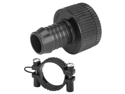 Přípojka na kohoutek se svorkou