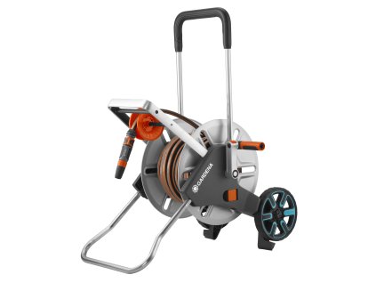 Kovový vozík na hadici CleverRoll M Easy - sada