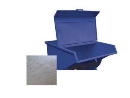 Sklopné víko pozink (pro objem 1200 litrů)