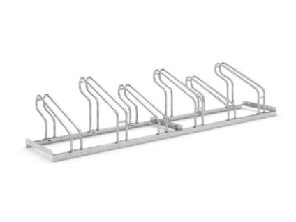 Stojan na kola jednostranný, 6 parkovacích míst