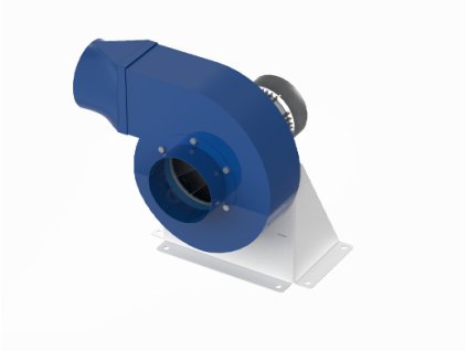 Odsávací ventilátor vzduchu znečištěného exhaláty, 230V, 1300m3/h