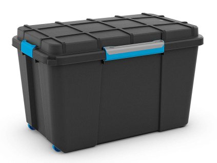 Vodotěsný box 73,5 x 44,5 x 46 cm černý XL