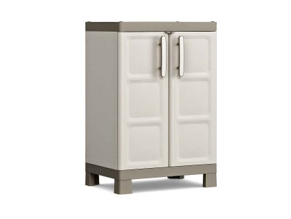 Nízká plastová skříň Excali 97x65x45 cm