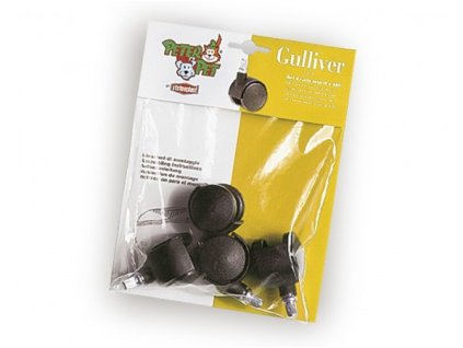 Náhradní sada koleček pro přepravky Gulliver a Gulliver Delux