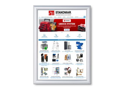 Plakátový rám, A3, ostré rohy