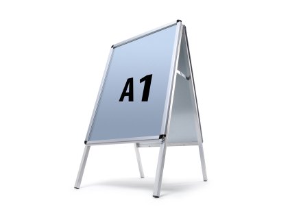 Venkovní áčkový stojan, A1, kulaté rohy