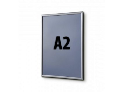 Plakátový rám, A2, nehořlavý, ostré rohy