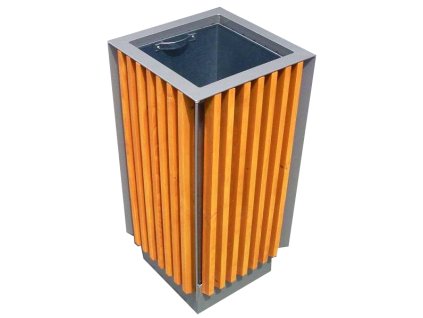 Odpadkový koš venkovní dřevěný