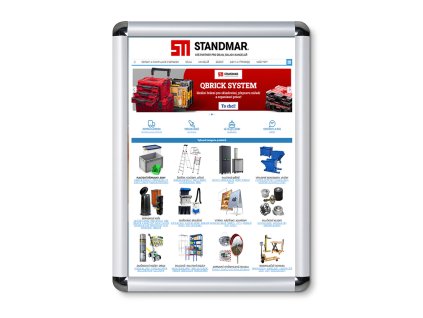 Plakátový rám, A3, kulaté rohy