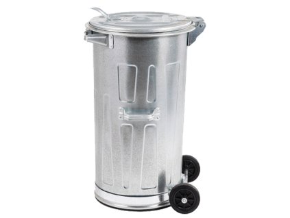 Podvozek pro popelnice, zinek