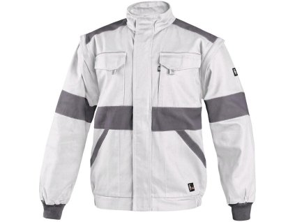 Blůza CXS LUXY EDA, pánská, bílo-šedá (Velikost 46)