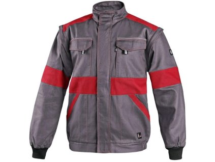 Blůza CXS LUXY EDA, pánská, šedo-červená (Velikost 68)